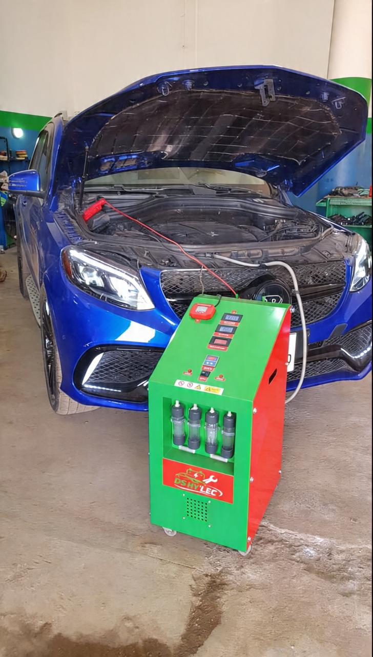 Décalaminage moteur hydrogène